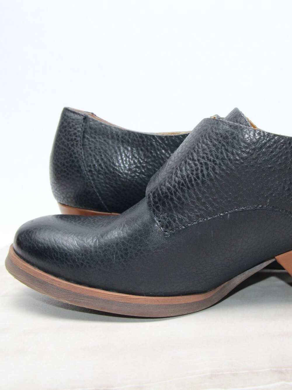 Korks by Kork Ease Little Leather Black Monk Strap Booties - Picture 3 of 16